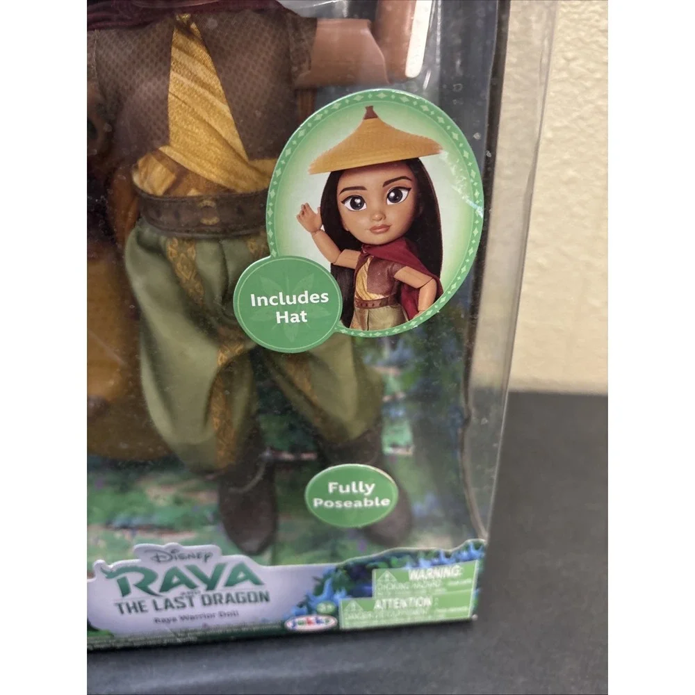 Disney Raya and the Last‎ Dragon~Raya Warrior Doll~NEW